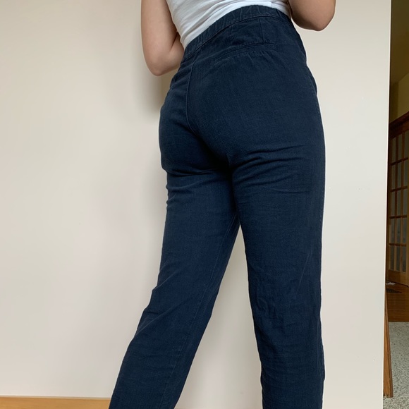 Brandy Melville Navy Pants - Picture 2 of 5